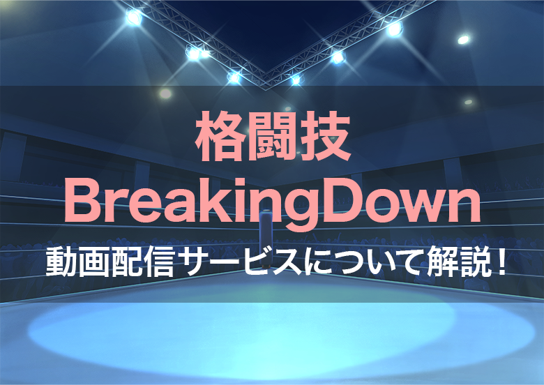 BreakingDown12(ブレイキングダウン)動画視聴について解説